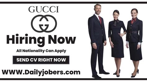 gucci jobs vacancies